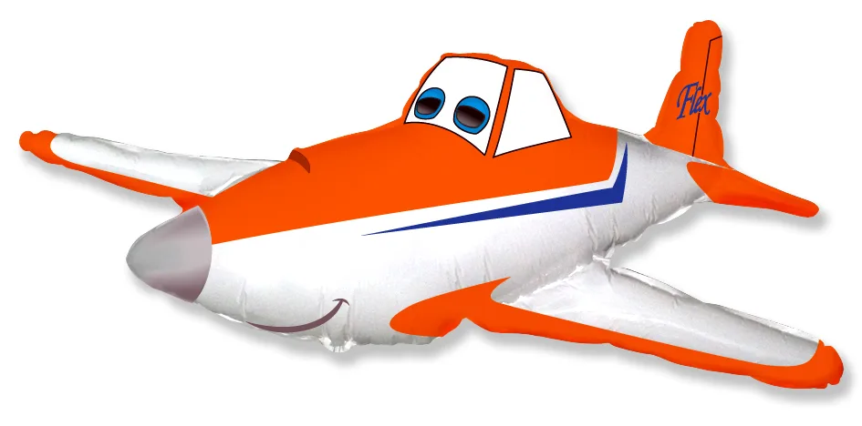 И 32" Гоночный самолет (оранжевый) /1 шт./ (Испания)