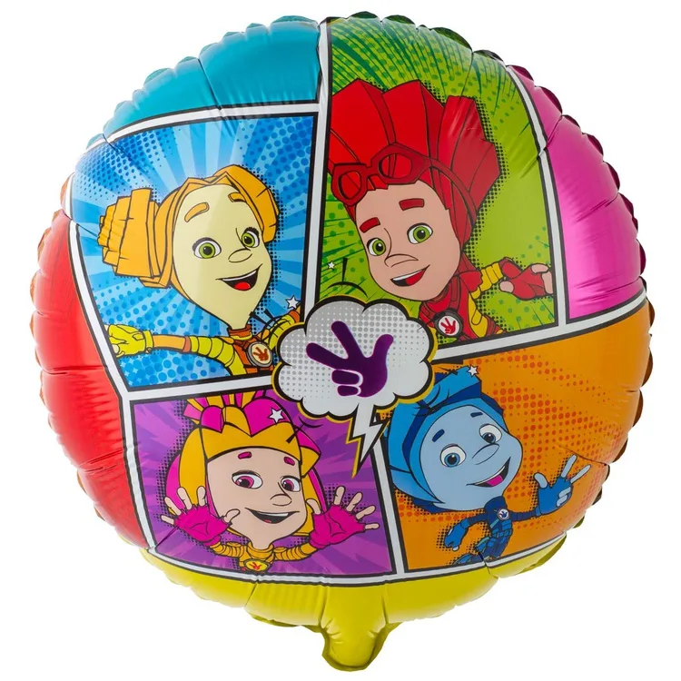 К 18" РУС Фиксики Комиксы/1 шт./(Китай)
