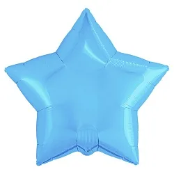 Р 18"/46см Звезда, Холодно-голубой, 1 шт.(Россия)