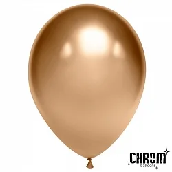 К 10"/25см Золото, Хром, 50 шт.(Китай)