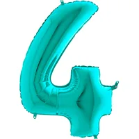 G 40"/102см Цифра "4", Тиффани, 1 шт. (Италия)