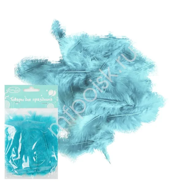 Перья Tiffany 30 шт