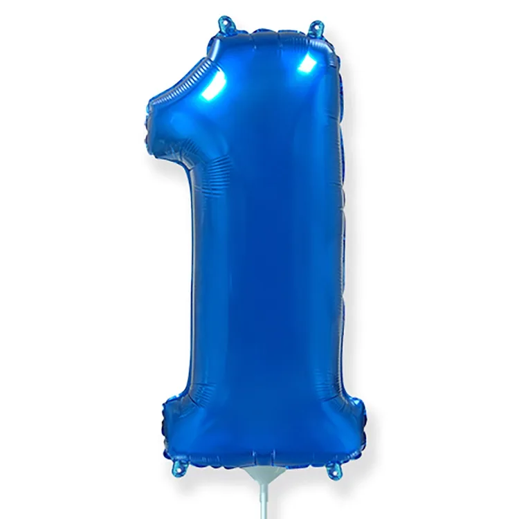 И 16"/41 см Цифры "1" Blue / 1 шт. / Испания