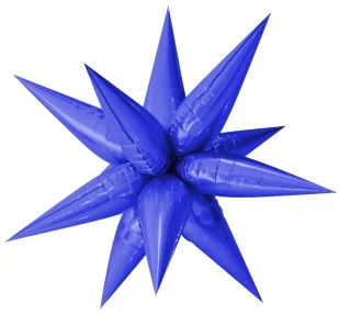 F 26''/66 см Звезда составная, Синий, 1 шт.