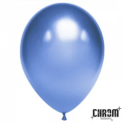 К 12"/30см Синий, Хром, 50 шт.(Китай)