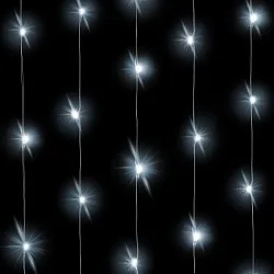 Светодиодная нить Белого свечения, 3 м, 30Led