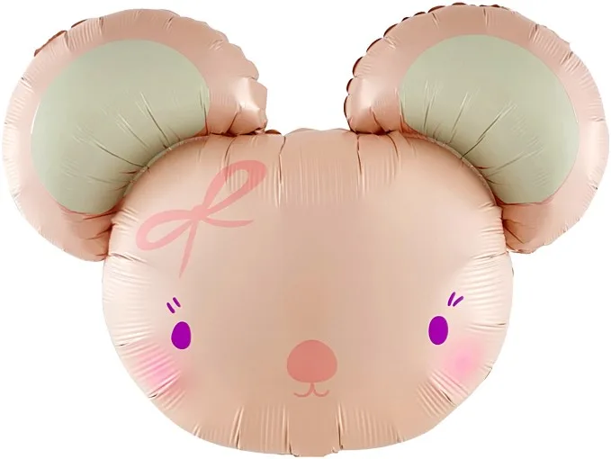 F 28''/71 см Милая мышка, Розовый, 1 шт. в уп. (Китай)