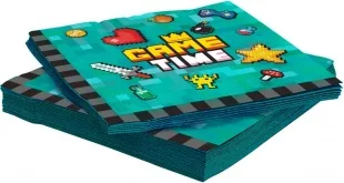Салфетки, Game Time, Пиксели, 33*33 см, 20 шт.