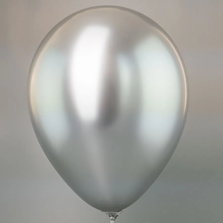 Б 12"/30см Хром серебряный/Silver Elitex (25 шт./уп.)(Таиланд)