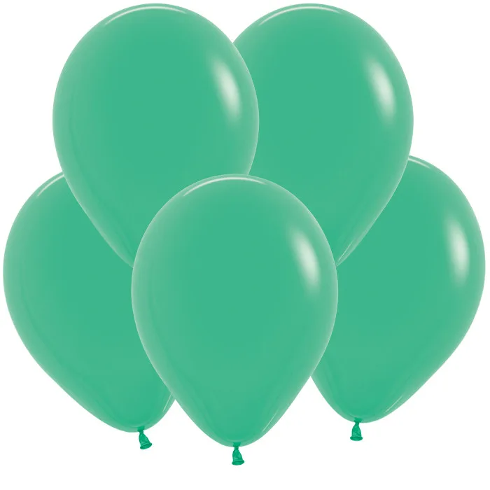 S Пастель 5"/13см Зелёный / Green / 100 шт. / (Колумбия)
