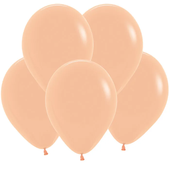 S Пастель 12"/30см Персик / Peach / 100 шт. / (Колумбия)