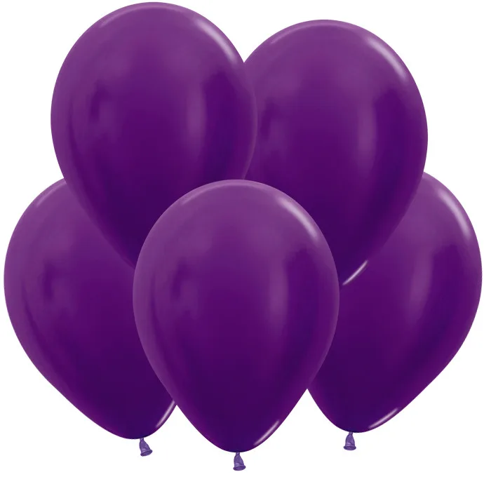 S Метал 5"/13см Фиолетовый / Violet / 100 шт. / (Колумбия)