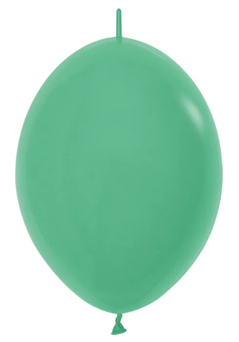 S Линколун Пастель 12"/30см Зелёный / Green / 100 шт. / (Колумбия)