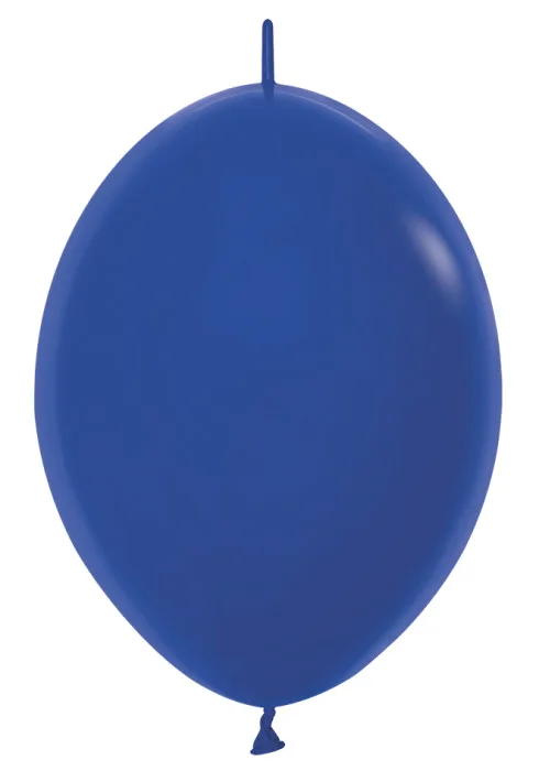 S Линколун Пастель 12"/30см Синий / Royal Blue / 100 шт. / (Колумбия)