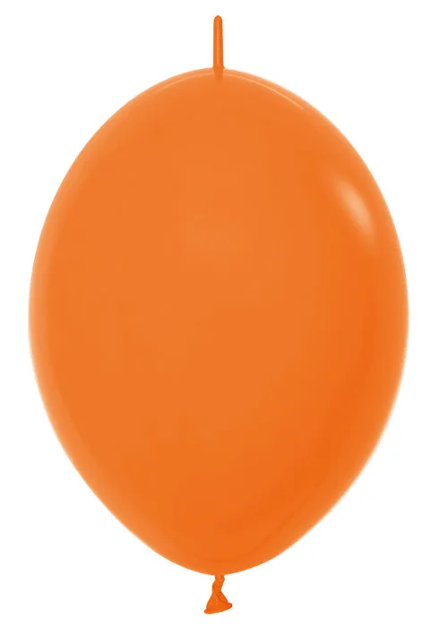 S Линколун Пастель 12"/30см Оранжевый / Orange / 100 шт. / (Колумбия)