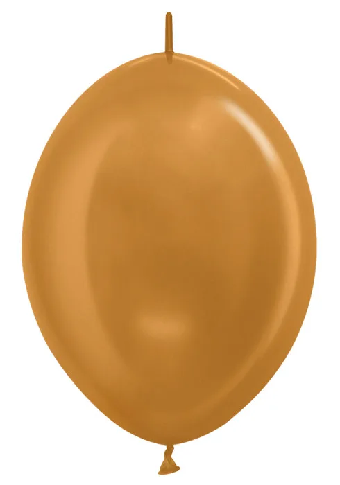 S Линколун Метал 12"/30см Золото / Gold R / 100 шт. / (Колумбия)