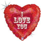 В 18 Я тебя люблю Голография / I Love you / 1 шт / (США)