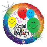 В 18 Улыбнись! Это твой День Рождения Голография / Smile BD/ 1 шт / (США)