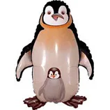 И 36 Пингвин (чёрный) / Penguin / 1 шт / (Испания)