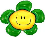 И 41 Цветочек (солнечная улыбка) зеленый / Flower / 1 шт / (Испания)