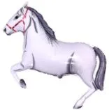И 14 Лошадь (белая) / Horse / 1 шт / (Испания)
