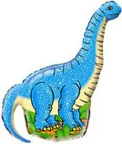 И 14 Диплодок (синий) / Diplodocus / 1 шт / (Испания)
