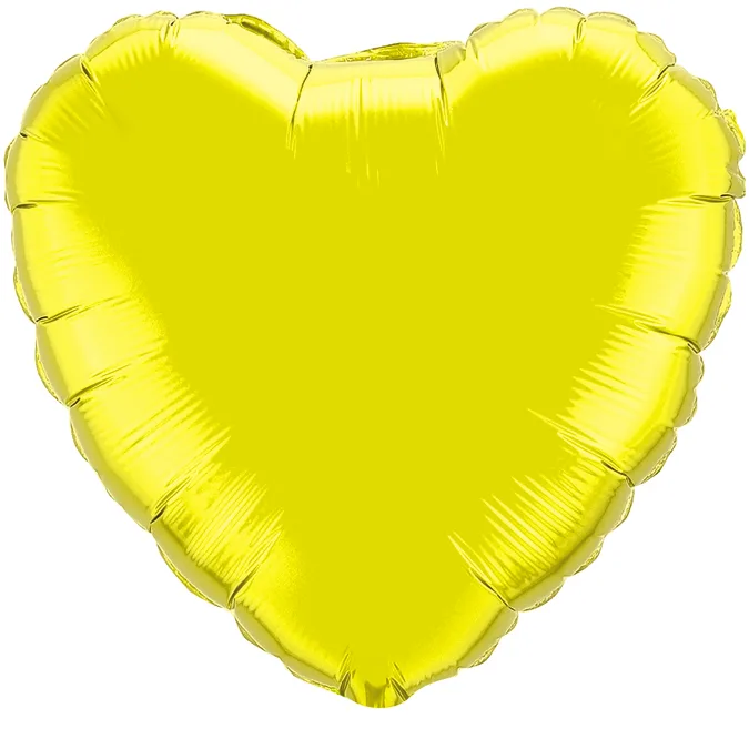 И 4"/10см Сердце Золото / Heart Gold / 1 шт / (Испания)