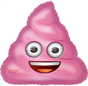 F 31"/79см Мороженое Emoji, Розовый, 1 шт. (Китай)