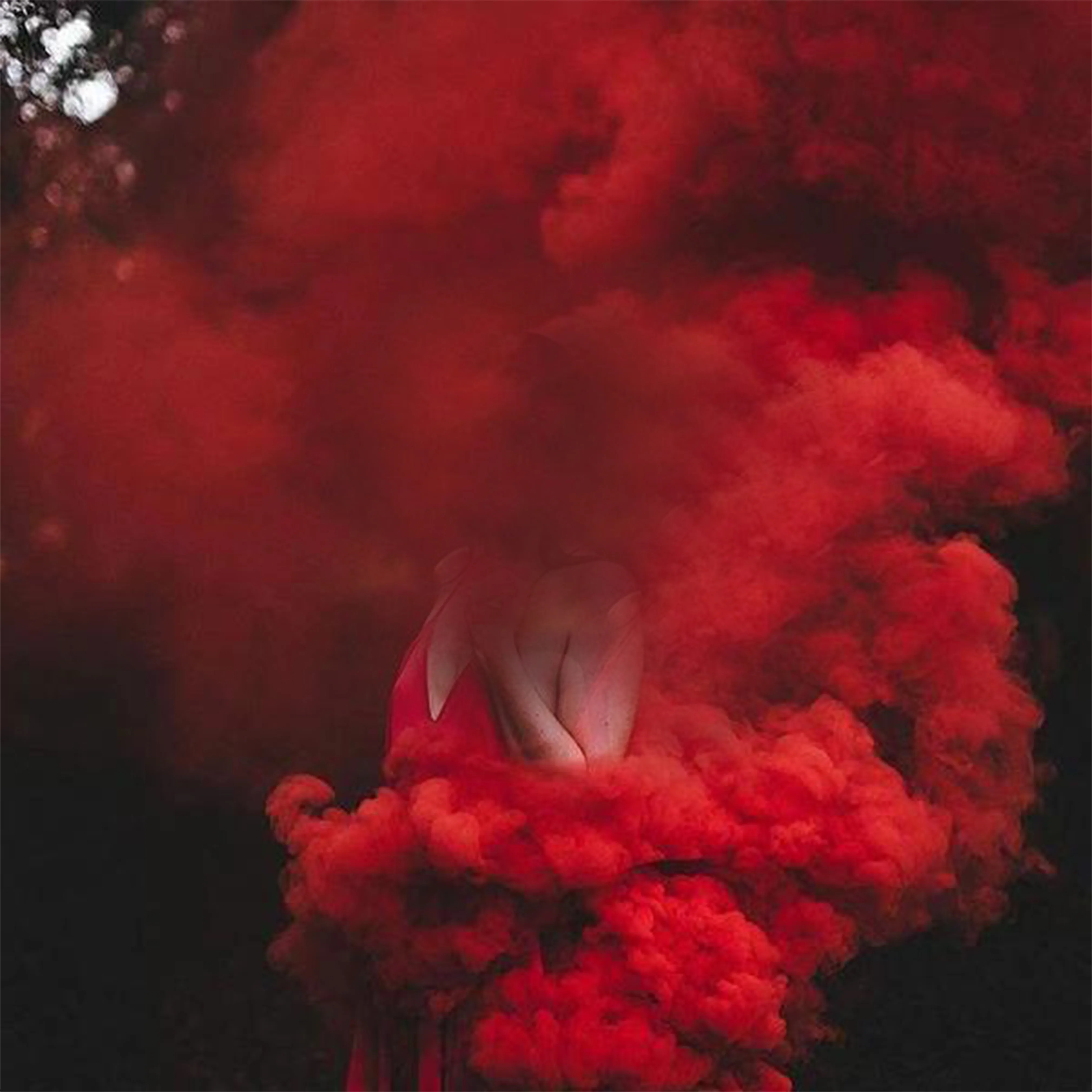 Mr Smoke красный, дымовой факел