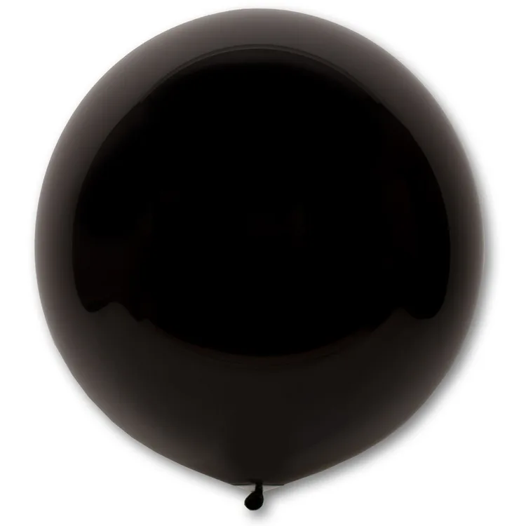 Э 24"/61см Фэшн Jet Black, Пастель  1 шт.(Майлазия)