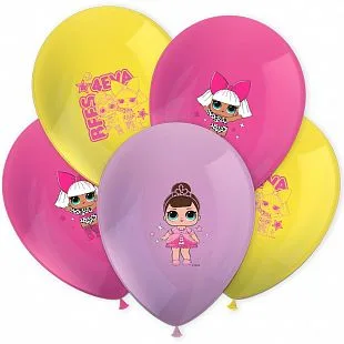 Р 12 Куклы LOL, Ассорти пастель, 1 ст. цв., Микс 10" и 12" /25 шт.(Италия)