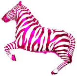 И 14 Зебра (фуксия) / Zebra / 1 шт / (Испания)