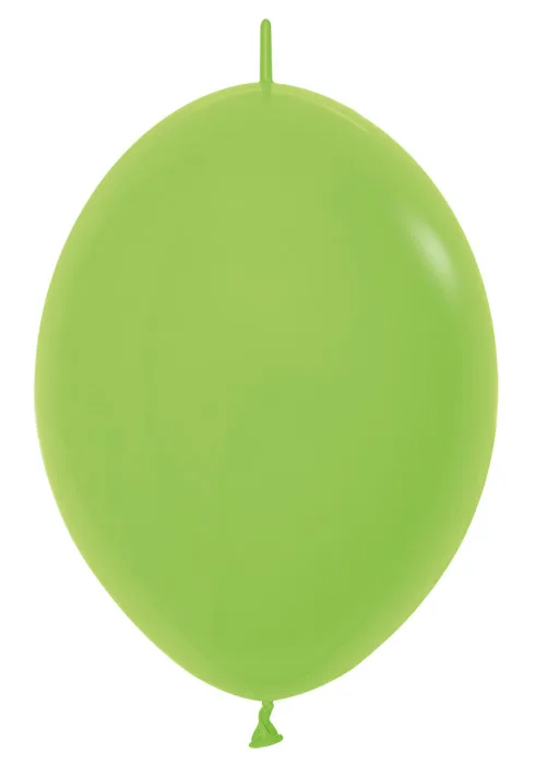 S Линколун Пастель 12"/30см Светло-зелёный / Key Lime / 100 шт. / (Колумбия)