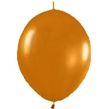 Б Линколун Метал 12"/30см Золото, / Gold R / 50 шт. / (Колумбия)
