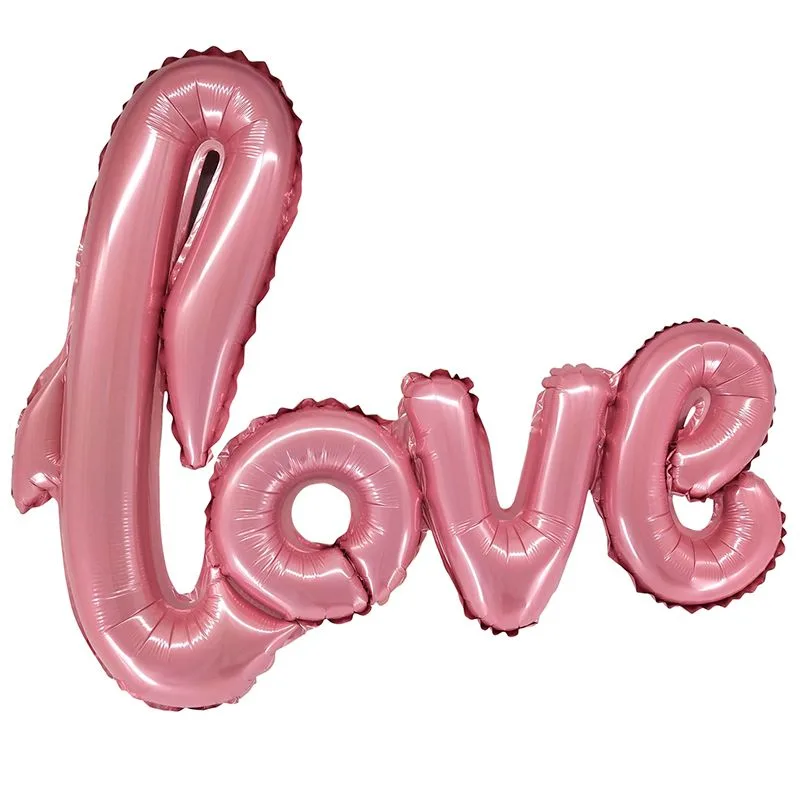 К 39 Надпись "LOVE" розовая (Китай)