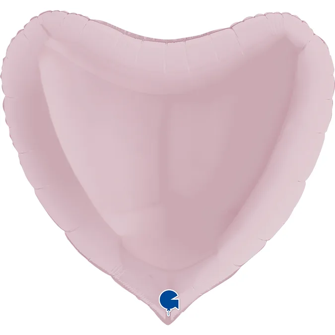 G 18"/46см Сердце, Розовый, 1 шт. (Италия)
