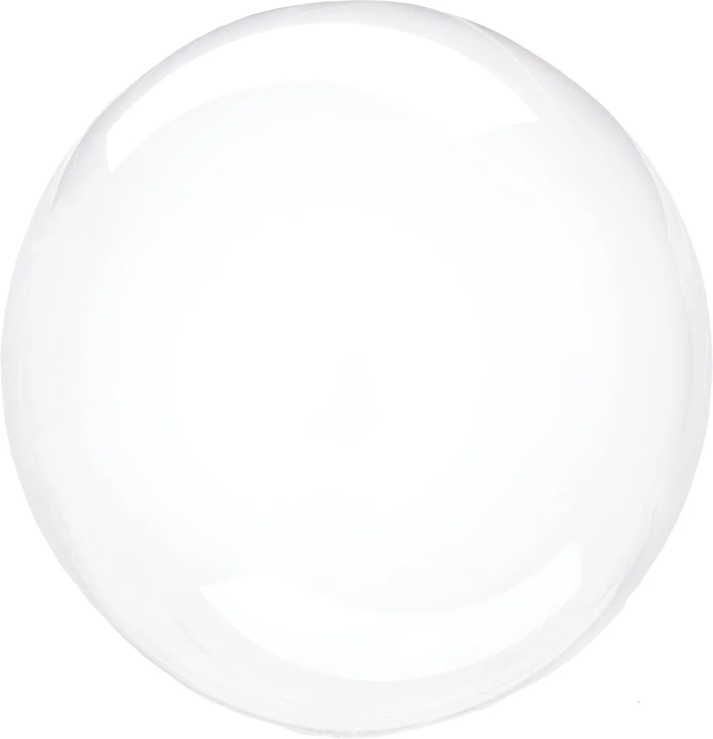 F 5"/13 см Микро-Deco Bubble, Прозрачный, Кристалл, 10 шт. в уп. (Китай)