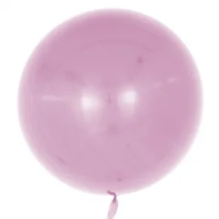 К 18"/46см Сфера 3D , Deco Bubble,Пыльная роза, глянец 1 шт. (Китай)