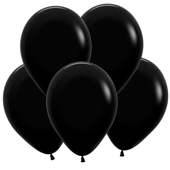 S Пастель 12"/30см Чёрный / Black / 12 шт. / (Колумбия)