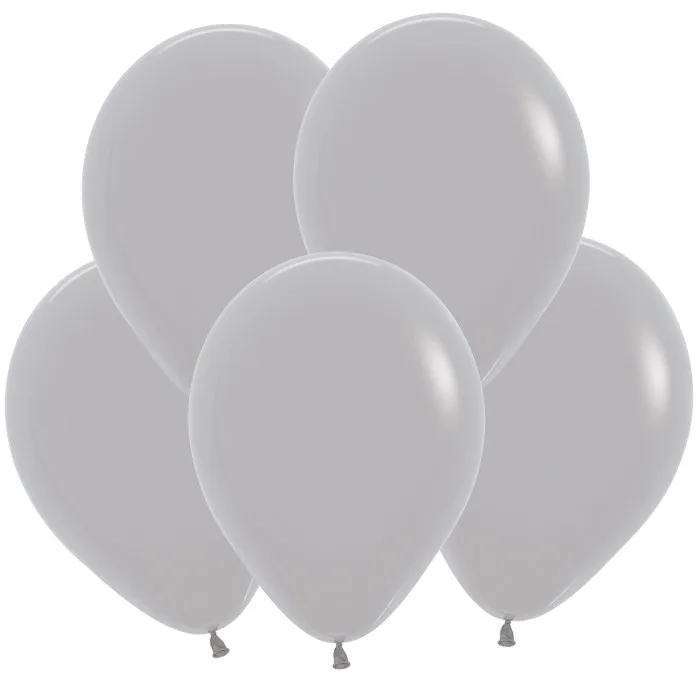 S Пастель 12"/30см Серый / Grey / 12 шт. / (Колумбия)