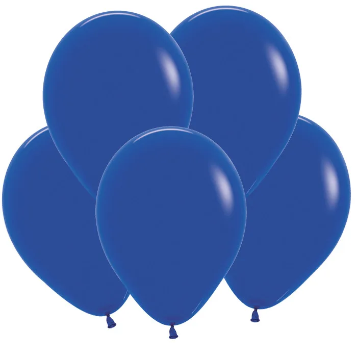 S Пастель 12"/30см Синий / Royal Blue / 50 шт. / (Колумбия)