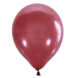 М 12"/30см Металлик CHERRY RED (031) уп. 100 шт. (Мексика)