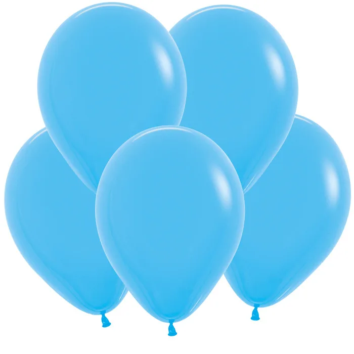 S Пастель 12"/30см Голубой / Blue / 50 шт. / (Колумбия)