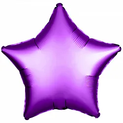 Р 18"/46см Звезда, Фиолетовый, 1 шт.(Россия)