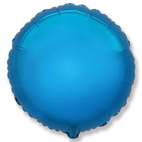 И 18"/46см Круг Синий / Rnd Blue / 1 шт / (Испания)